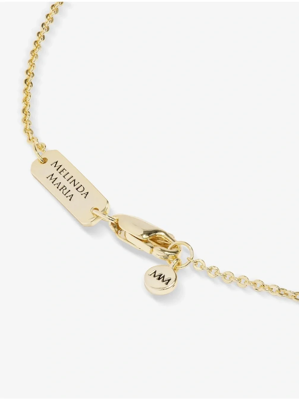 Melinda Maria Gold Heart Initial “T” Pendant Necklace